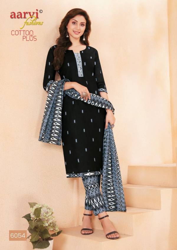 Aarvi Fashion Cotton Fancy Casual Wear Printed Designer Dress Material Collection